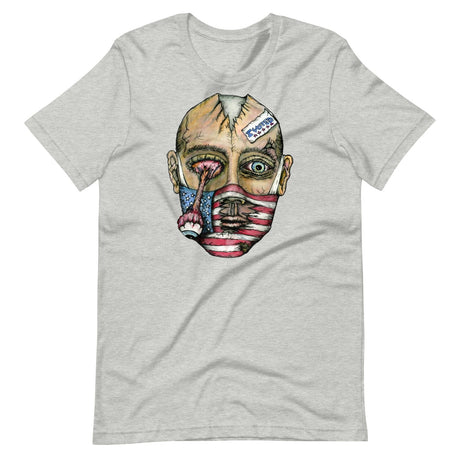 Masked Zombie Voter Graphic Shirt