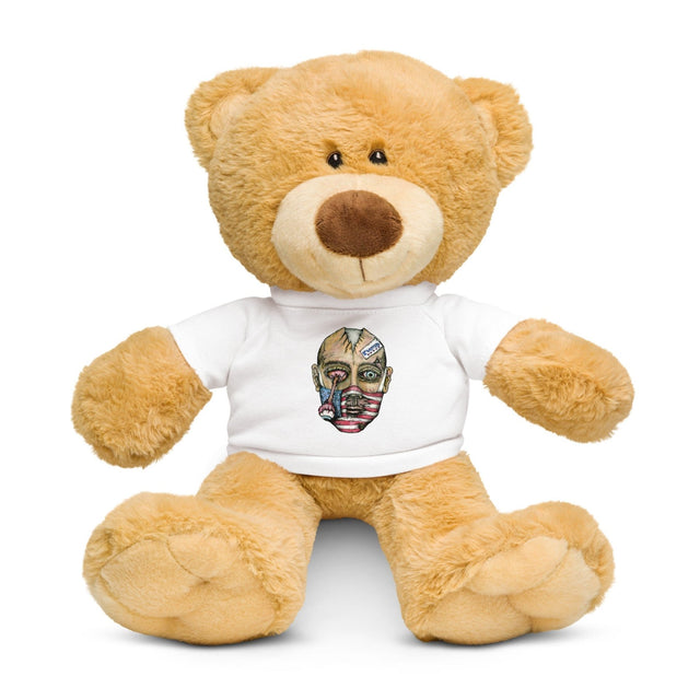 Masked Zombie Voter Teddy Bear