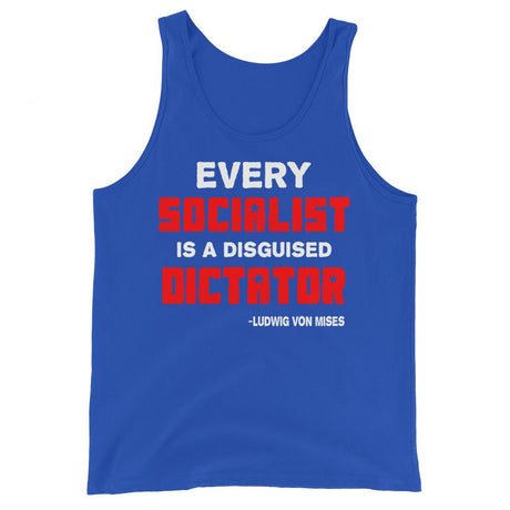 Mises Socialist Dictator Premium Tank Top