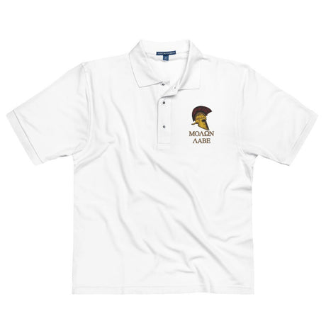 Molon Labe Embroidered Polo