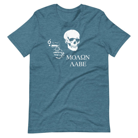 Molon Labe Skull Shirt