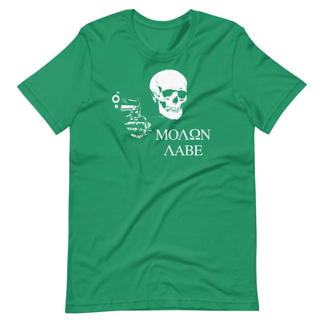 Molon Labe Skull Shirt