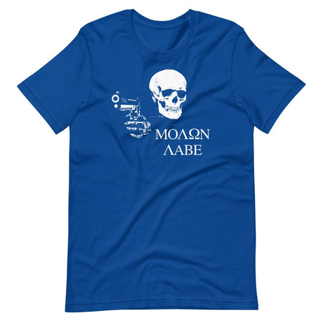 Molon Labe Skull Shirt