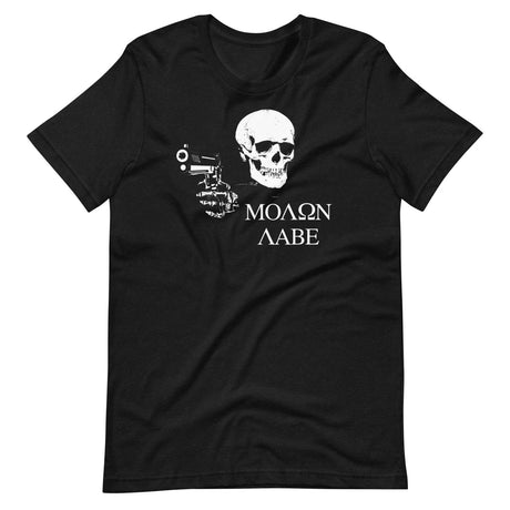 Molon Labe Skull Shirt