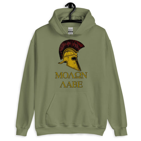 Molon Labe Traditional Hoodie