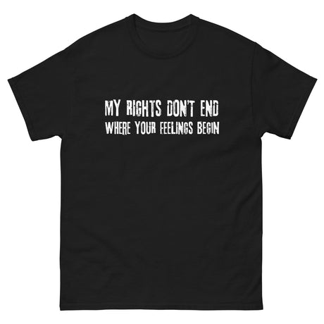 My Rights Don't End Where Your Feelings Begin Heavy Cotton Shirt