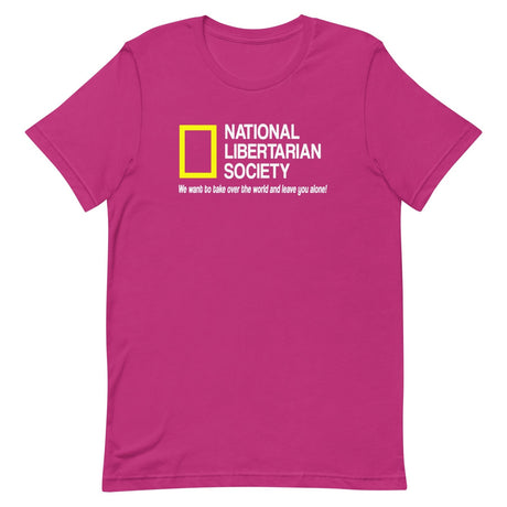 National Libertarian Society Shirt