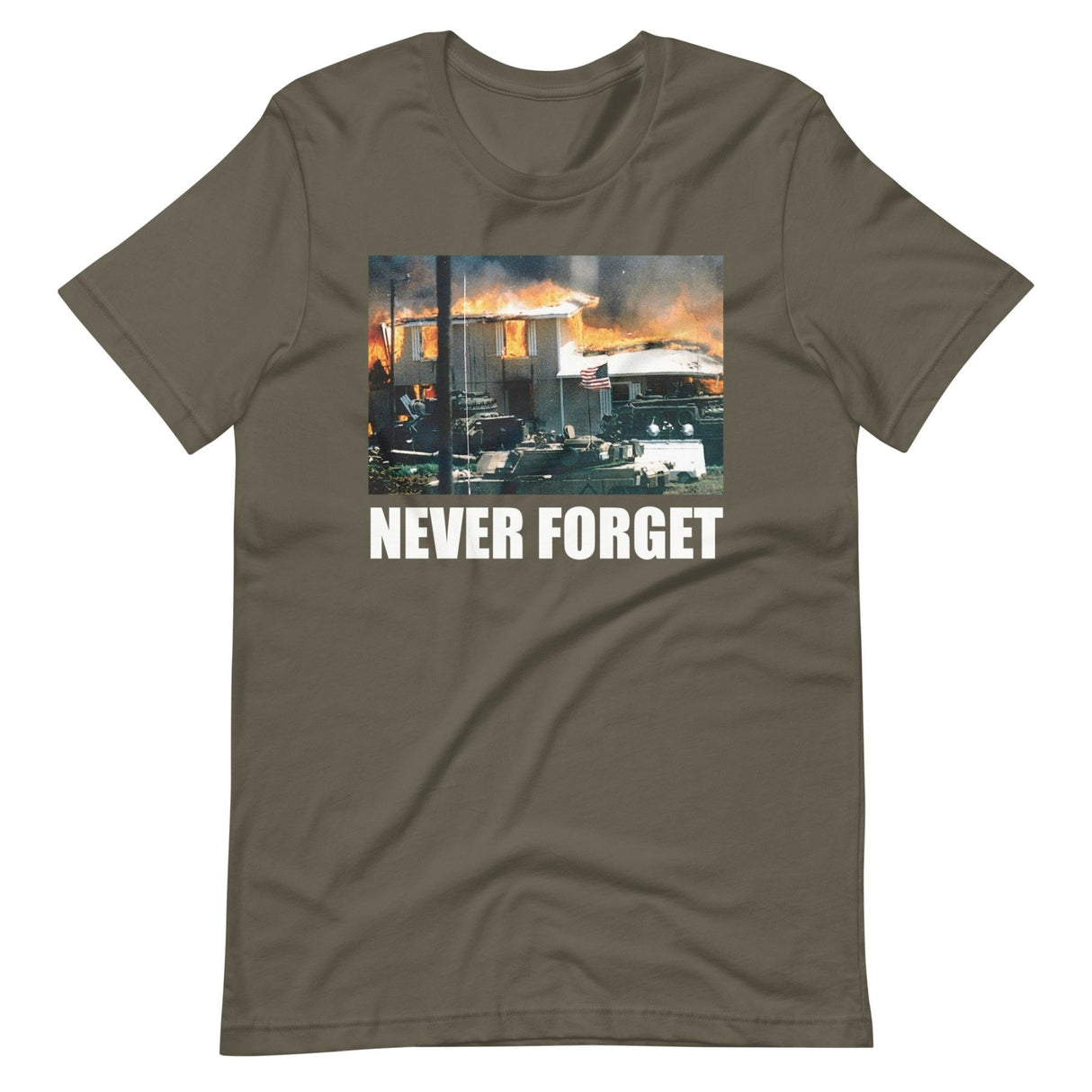 Never Forget Waco Texas Shirt