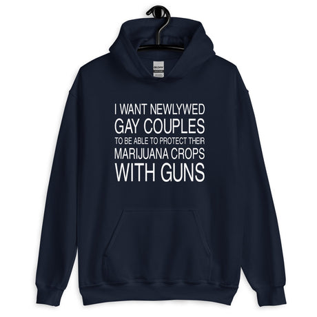 Newlywed Gay Couples Hoodie