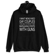 Newlywed Gay Couples Hoodie