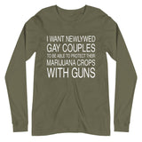 Newlywed Gay Couples Long Sleeve Shirt