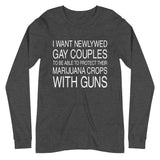 Newlywed Gay Couples Long Sleeve Shirt