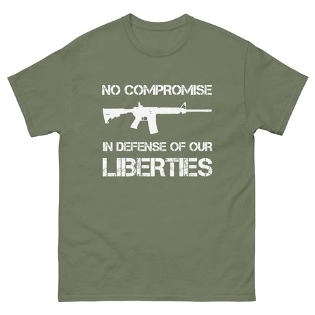 No Compromise In Defense of Our Liberties Heavy Cotton Shirt