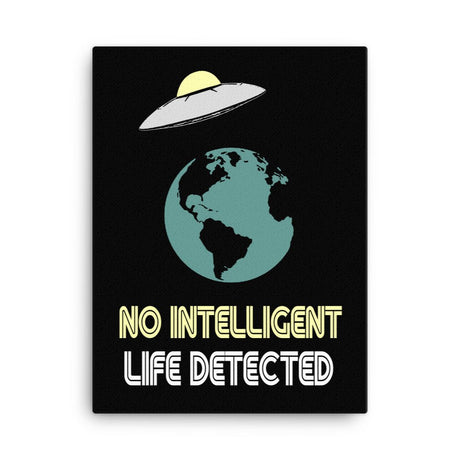 No Intelligent Life Detected Canvas Print