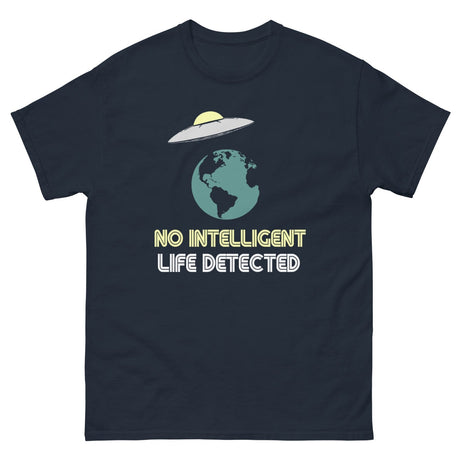 No Intelligent Life Detected Heavy Cotton Shirt