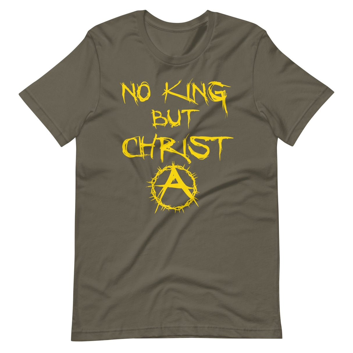 No King But Christ Ancap Premium Shirt