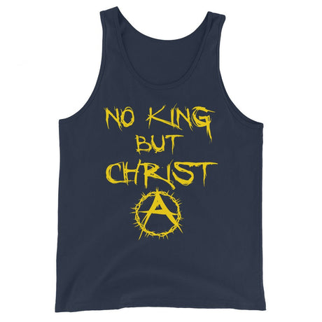 No King But Christ Premium Tank Top