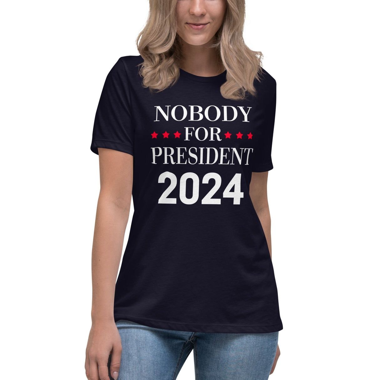 Nobody For President 2024 Women's Shirt