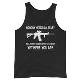 Nobody Needs an AR - 15 Tank Top