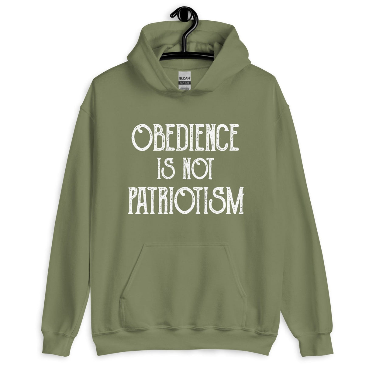 Obedience Is Not Patriotism Hoodie