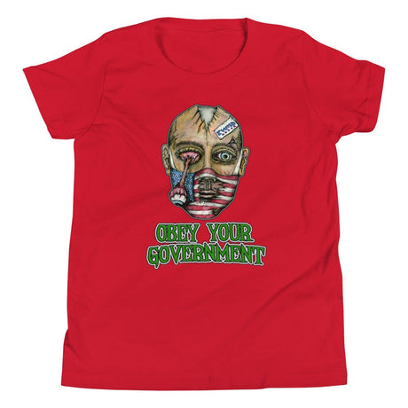 Obey Your Government Zombie Youth Shirt