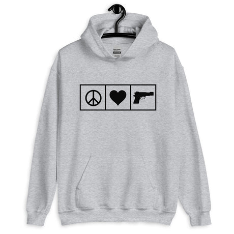 Peace Love Guns Hoodie