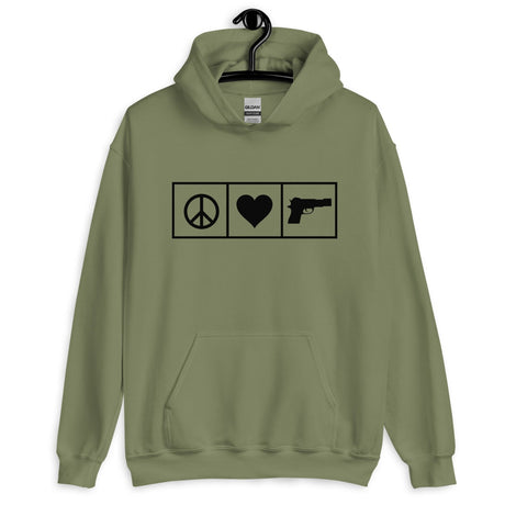 Peace Love Guns Hoodie