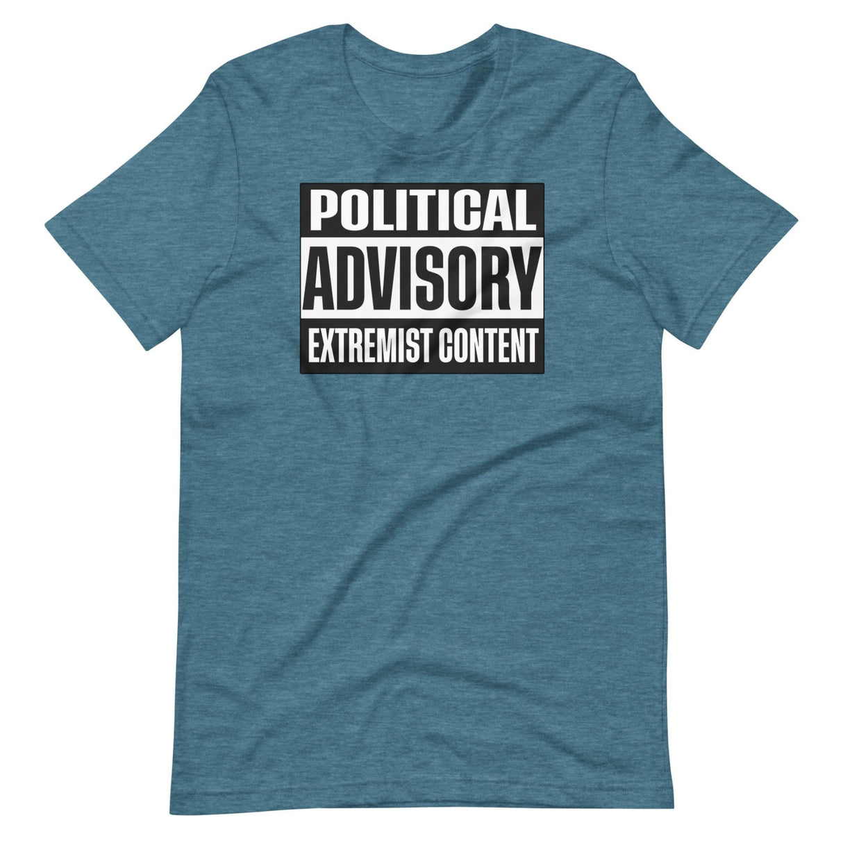 Political Advisory Extremist Content Shirt