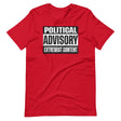 Political Advisory Extremist Content Shirt