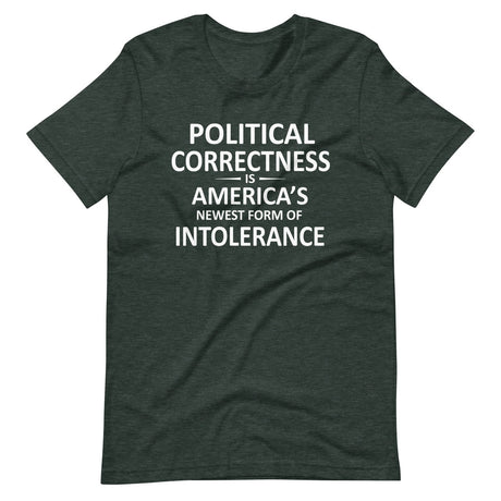 Political Correctness Intolerance Shirt