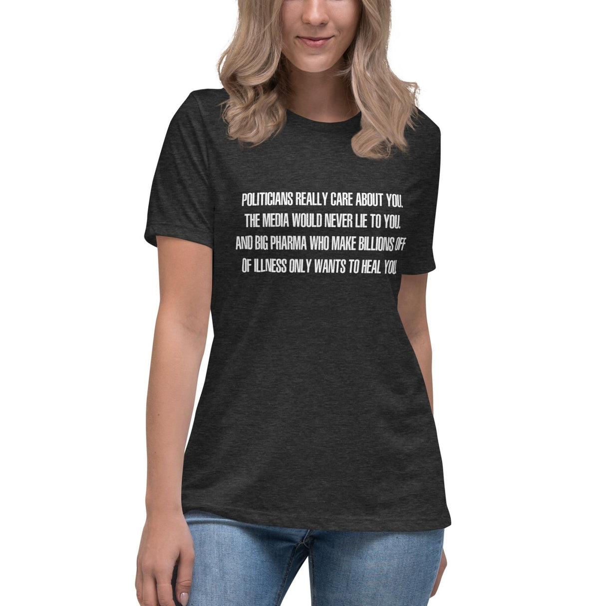 Politicians Really Care About You Women's Shirt