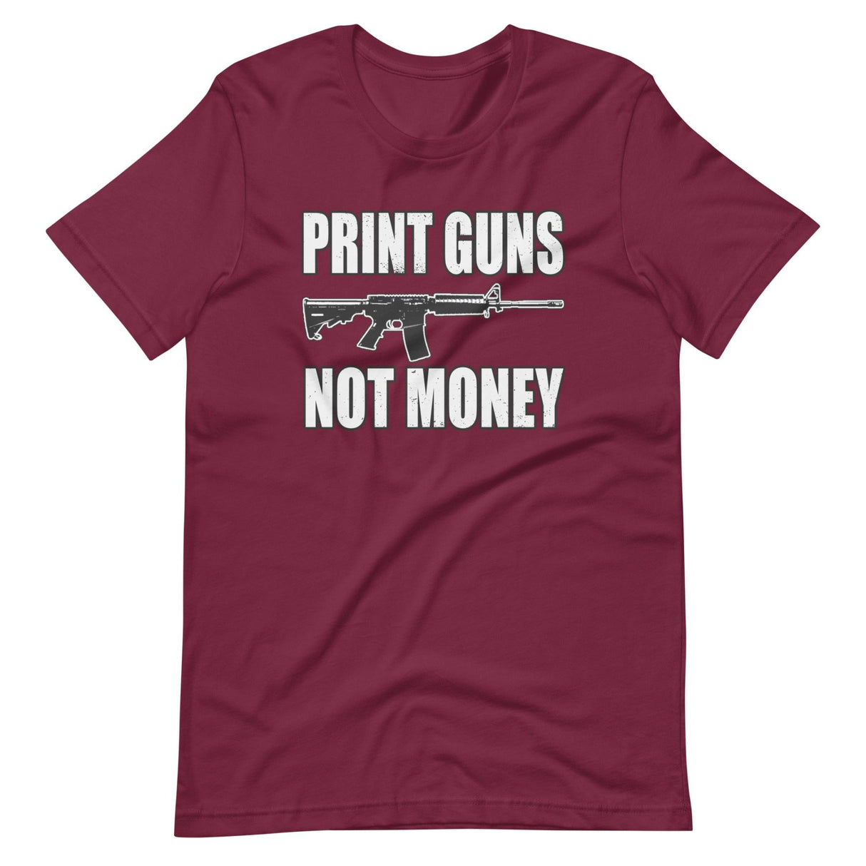 Print Guns Not Money Shirt