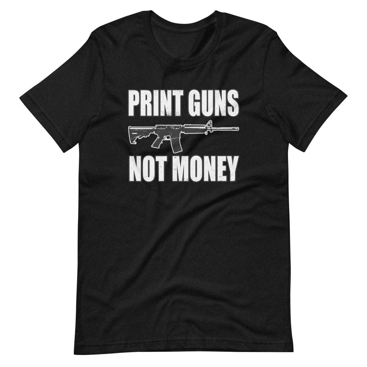 Print Guns Not Money Shirt