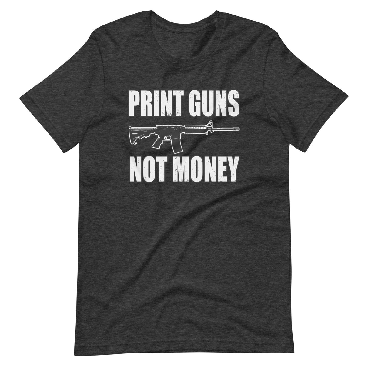 Print Guns Not Money Shirt