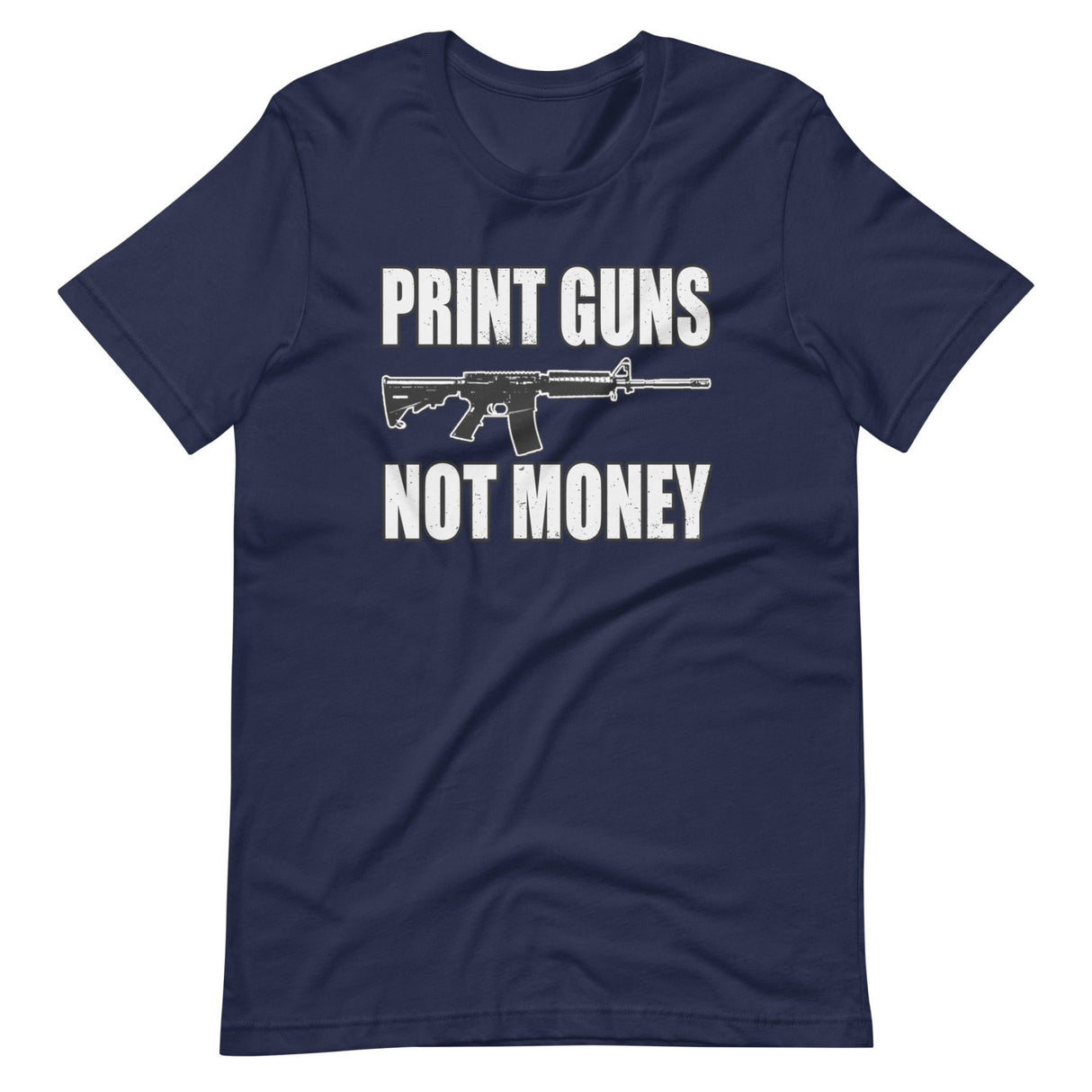 Print Guns Not Money Shirt