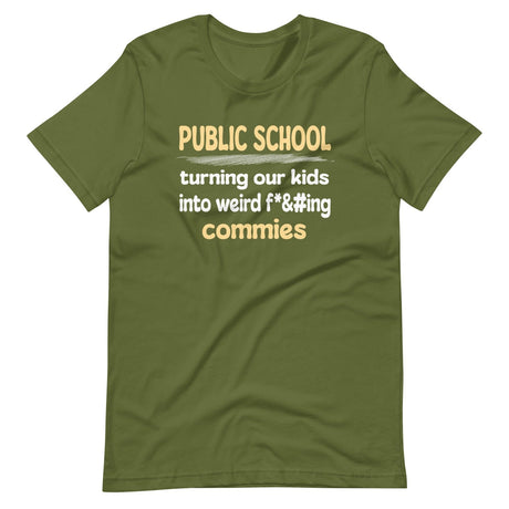 Public School Turning Our Kids Into Weird Commies Shirt