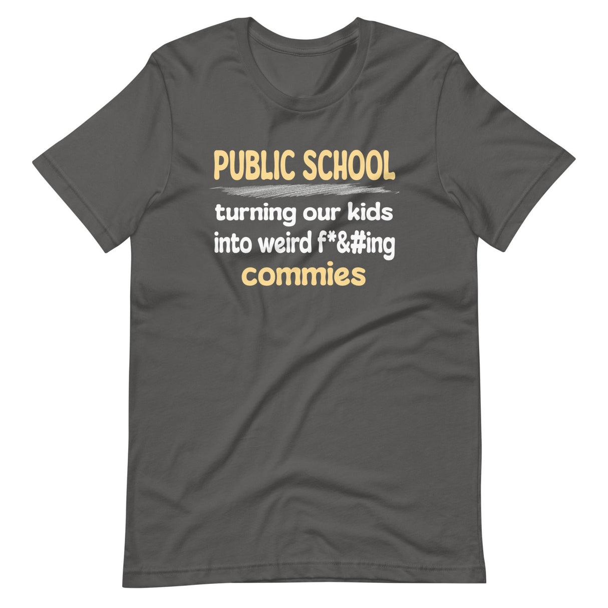 Public School Turning Our Kids Into Weird Commies Shirt