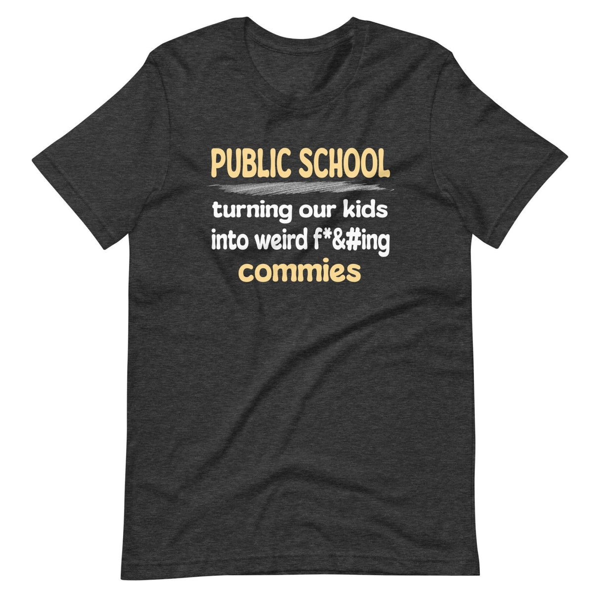 Public School Turning Our Kids Into Weird Commies Shirt