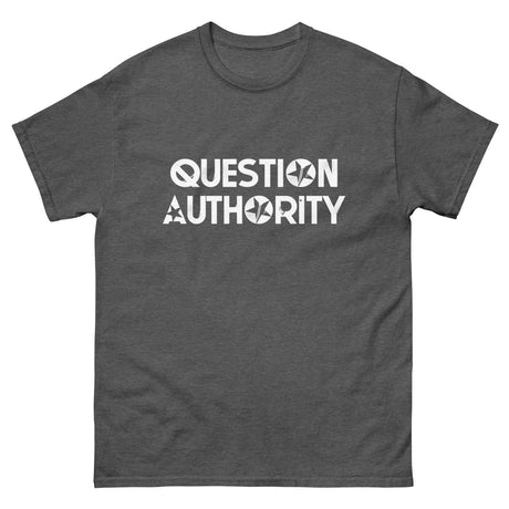 Question Authority Heavy Cotton Shirt