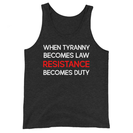 Resistance Becomes Duty Premium Tank Top