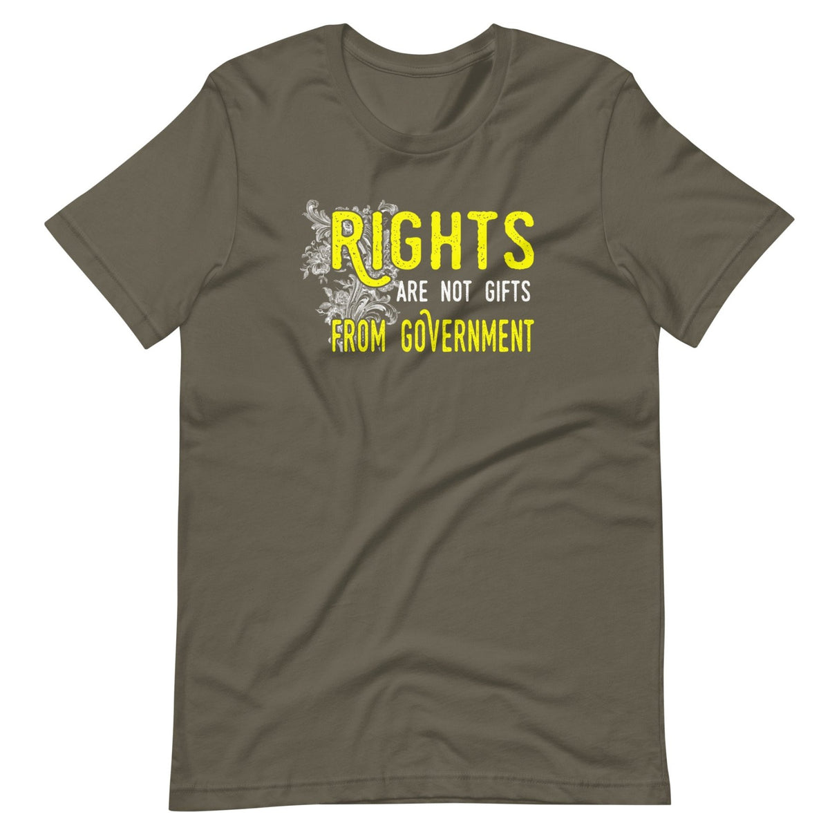 Rights Are Not Gifts From Government Shirt