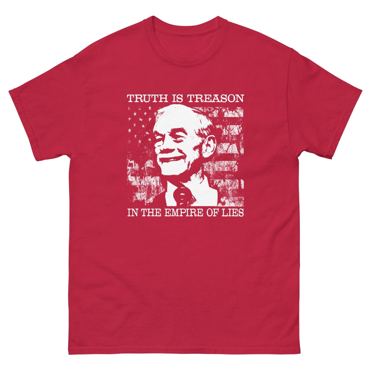 Ron Paul Truth is Treason Heavy Cotton Shirt