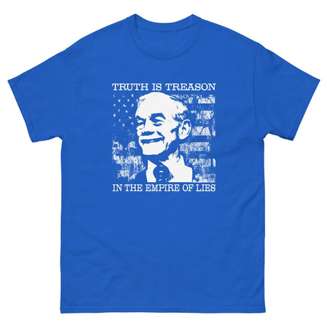 Ron Paul Truth is Treason Heavy Cotton Shirt