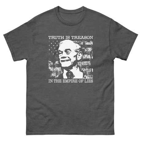 Ron Paul Truth is Treason Heavy Cotton Shirt