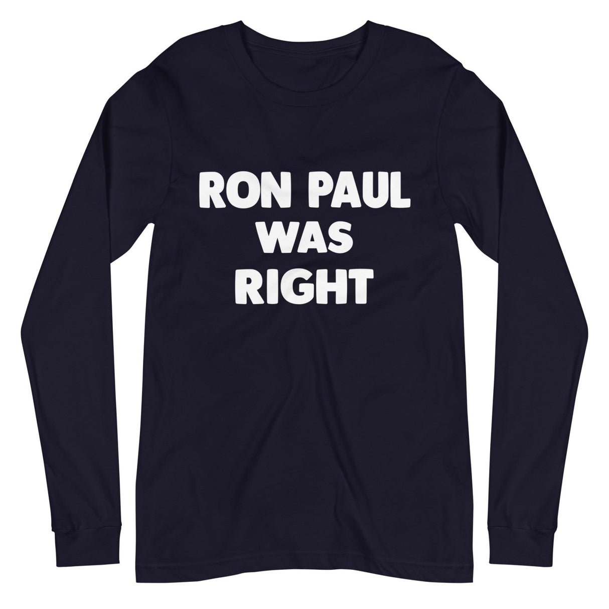 Ron Paul Was Right Premium Long Sleeve Shirt