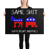 Same Shit Different Animals Poster