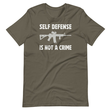 Self Defense Is Not A Crime Shirt