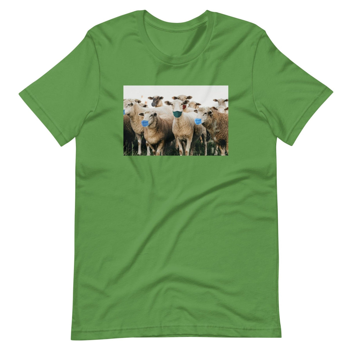 Sheep Wearing Face Masks Shirt