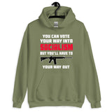 Shoot Your Way Out of Socialism Hoodie