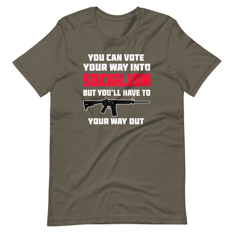 Shoot Your Way Out of Socialism Shirt